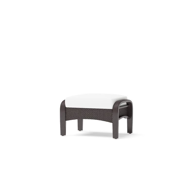 Barcelo 5 Piece Sunbrella Outdoor Patio Motion Club Chair & Ottoman Set