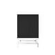 preview thumbnail 6 of 16, 31.5 Inch Wide Nightstand with 3 Drawers Black Wooden Bedside Table