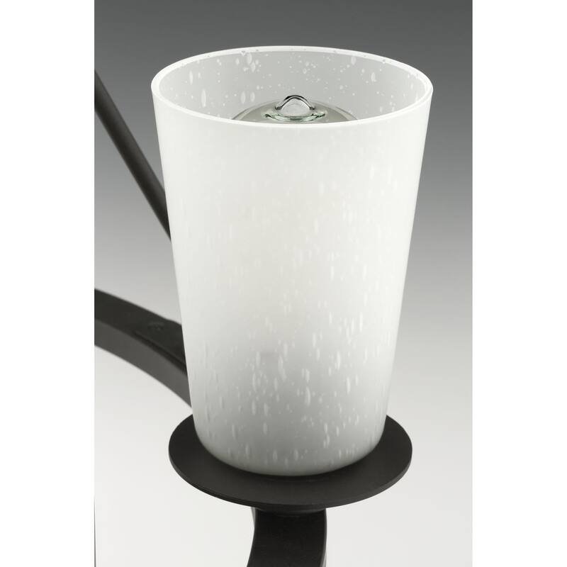 Debut Collection 6-Light Graphite Farmhouse Chandelier Light - N/A