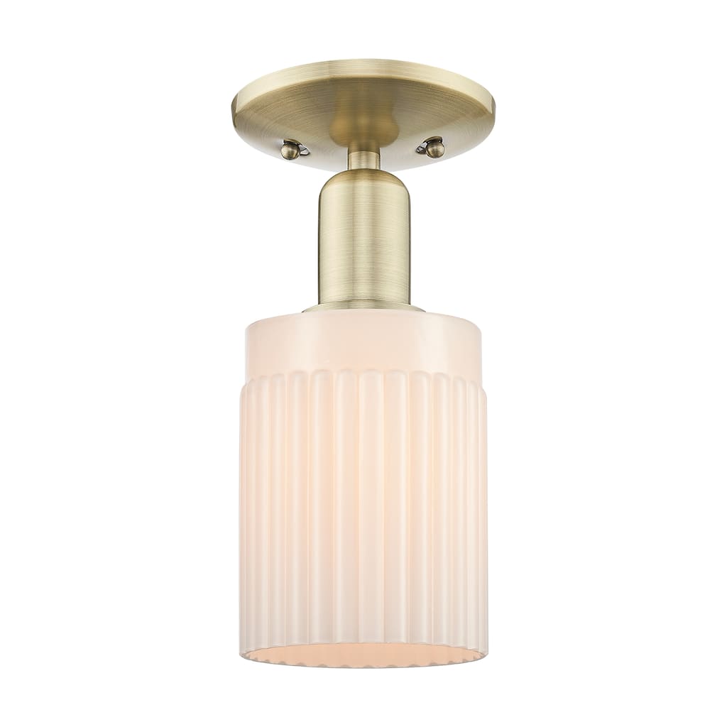 Innovations Lighting Endless Possibilities Arcadia - Hadley - 1 Light 5" Semi-Flush Mount