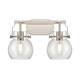 Option Satin Nickel / Clear