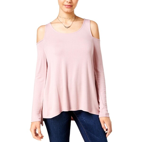 Hippie Rose Juniors Cozy V-Neck Top