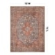 preview thumbnail 62 of 76, Traditional Flat Pile Washable Rug – Pet Friendly, Non-Slip, Ideal for Living Room, Entryway, or Bedroom