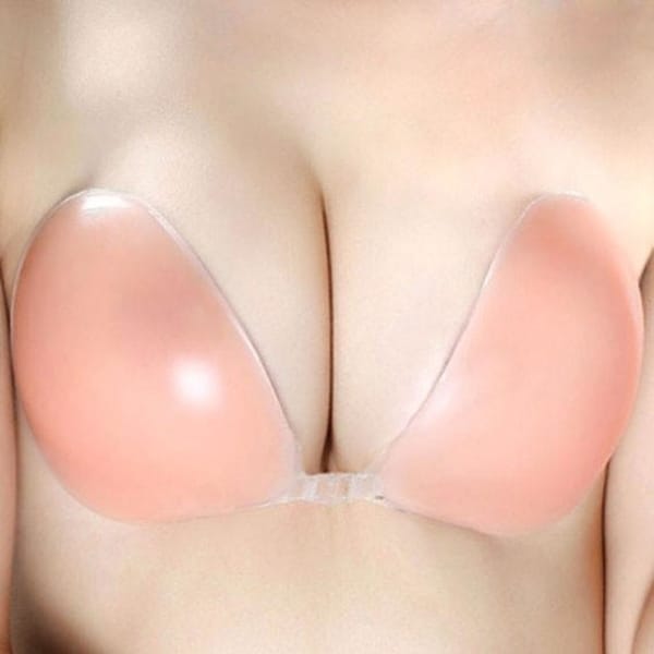 silicone breast bra