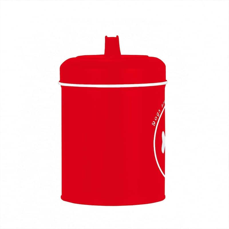 Amici Pet Dogs Favorite Metal Food Canister Medium - 64oz