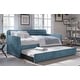 preview thumbnail 5 of 8, Melissa Twin Upholstered Daybed with Trundle