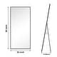 preview thumbnail 29 of 75, Modern Full Length Floor Mirror Freestanding Mirror