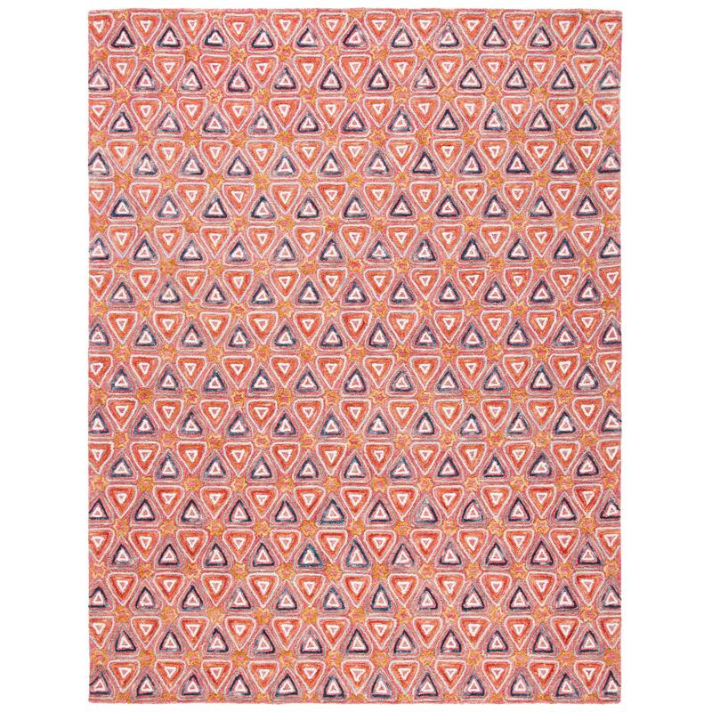 SAFAVIEH Handmade Trace Angelic Geometric Wool Rug