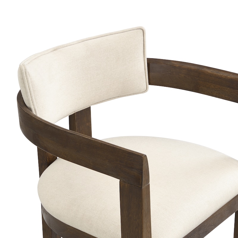 Maribel Upholstered Counter Stools Bar Stools (Set of 2) by Christopher Knight Home