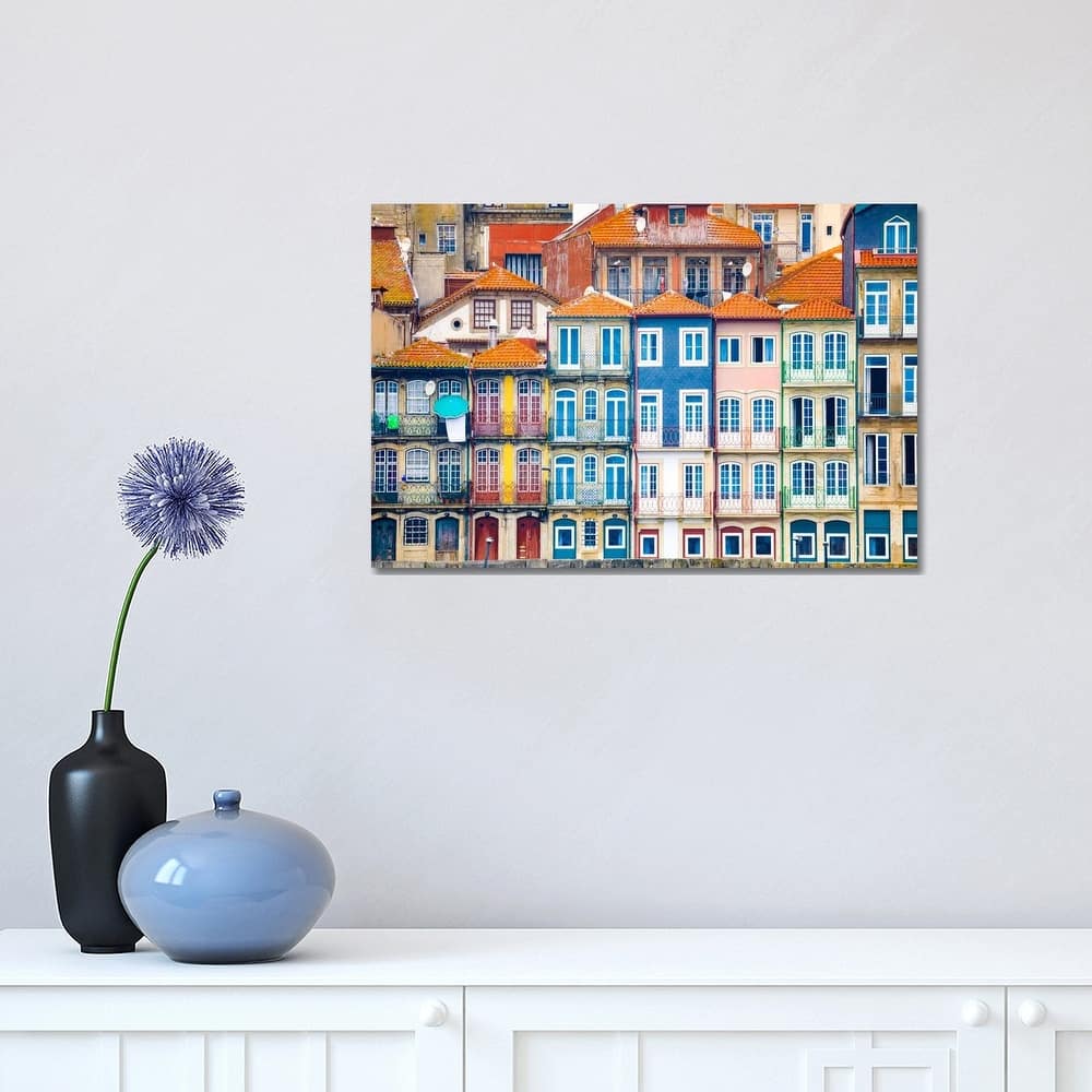 iCanvas "Good Morning Porto, Porto, Portugal" by Jim Nilsen Canvas Print