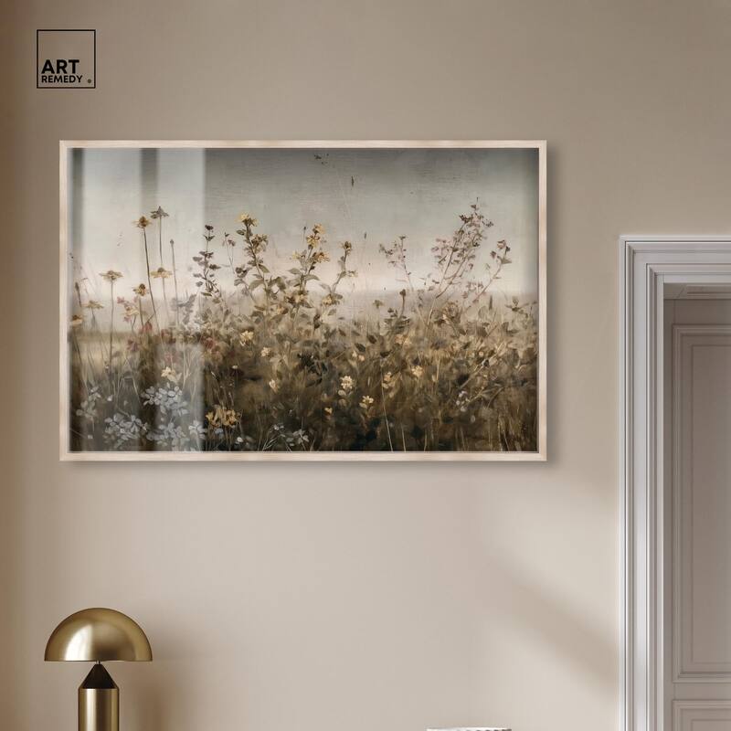 Meadow Mystique I Shadowbox by Art Remedy