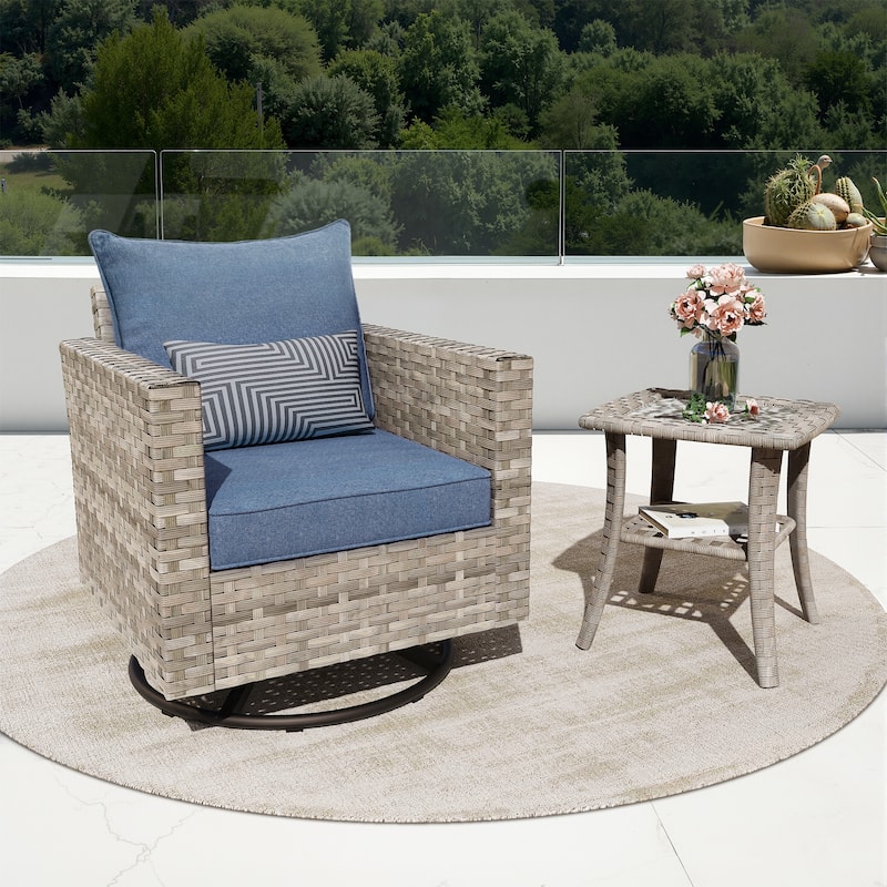 XIZZI Outdoor Seat Back Cushion Set Plush Comfort for Patio Furniture