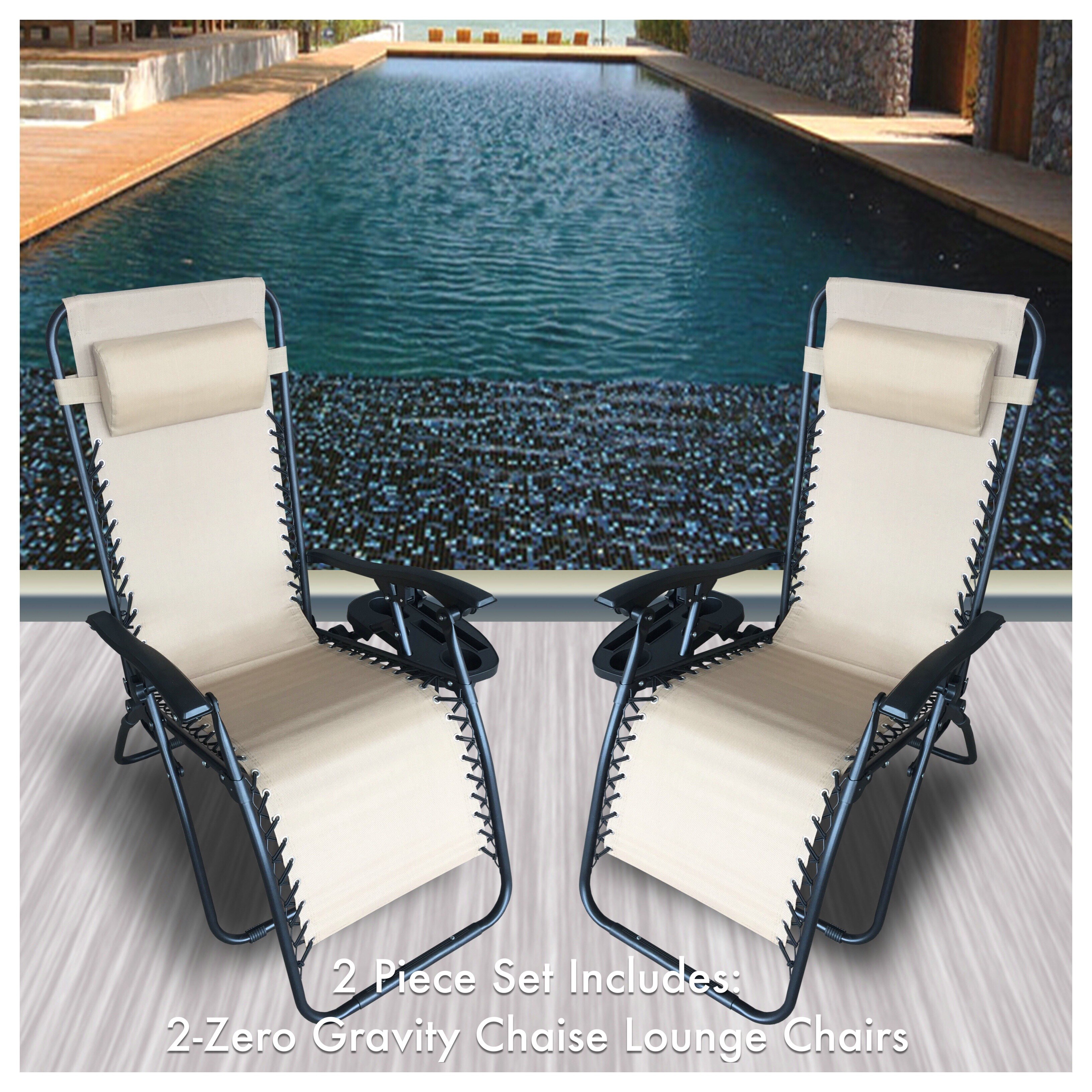 Cream zero hotsell gravity chair