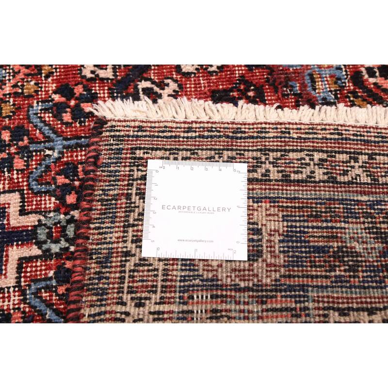 ECARPETGALLERY Hand-knotted Antalya Vintage Red Wool Rug - 4'4 x 6'6