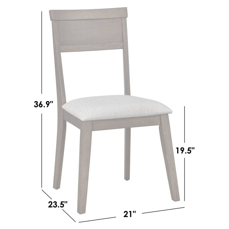 Simple Living Berea Solid Wood Dining Chair (Set of 2)