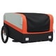 preview thumbnail 12 of 11, vidaXL Bike Trailer Kids Bicycle Cargo Trailer Cart Wagon with Tow Bar Iron - 53.9" x 27.2" x 23.2"