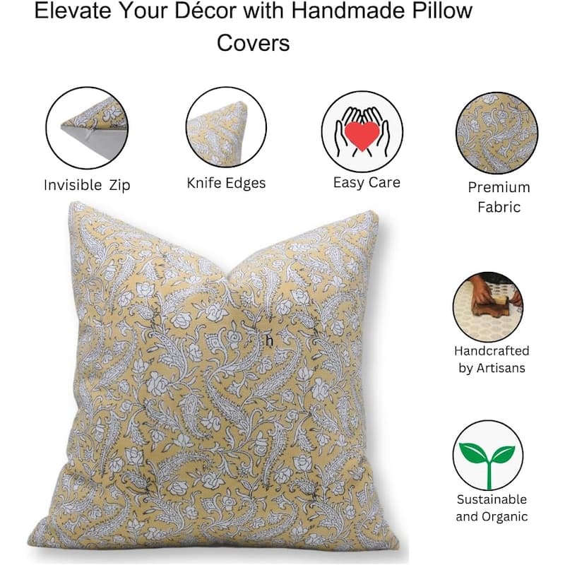 Handmade Decorative Cushion Cover - Black Forest