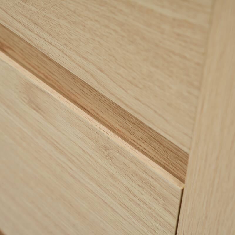 Minimalist Bathroom Cabinet Storage Vanity with 2 Lager Drawers