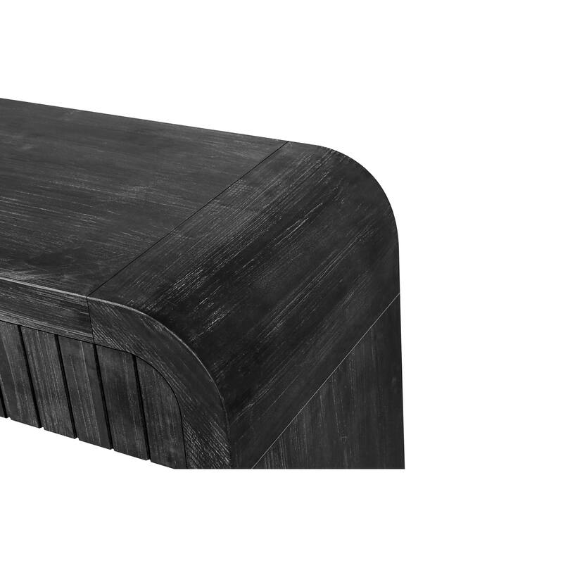 Crafted Entryway Table Console Table With Two Drawers