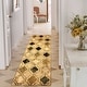 preview thumbnail 159 of 160, Superior Viking Contemporary Geometric Trellis Indoor Runner or Area Rug 2' 7" x 8' - Cream