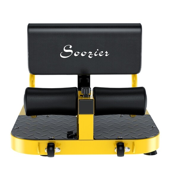 Soozier 3 in 1 Padded Push Up Sit Up Deep Sissy Squat Machine On