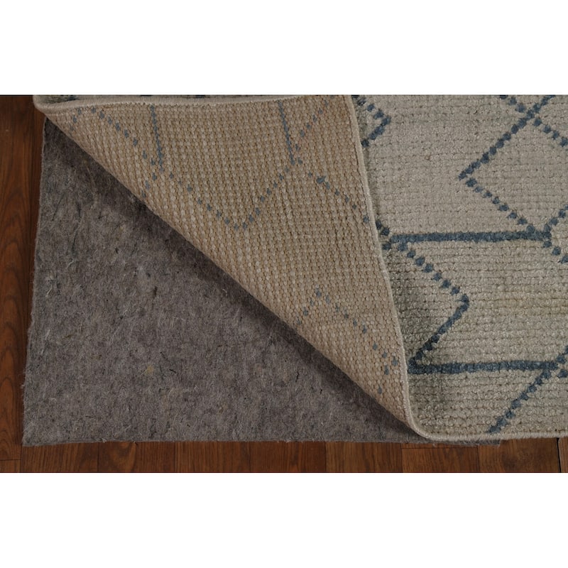 Contemporary Moroccan Oriental Area Rug Handmade Wool Carpet - 5'0" x 7'11"