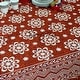 preview thumbnail 7 of 11, Cotton Blossoming Floral Tablecloth Rectangle