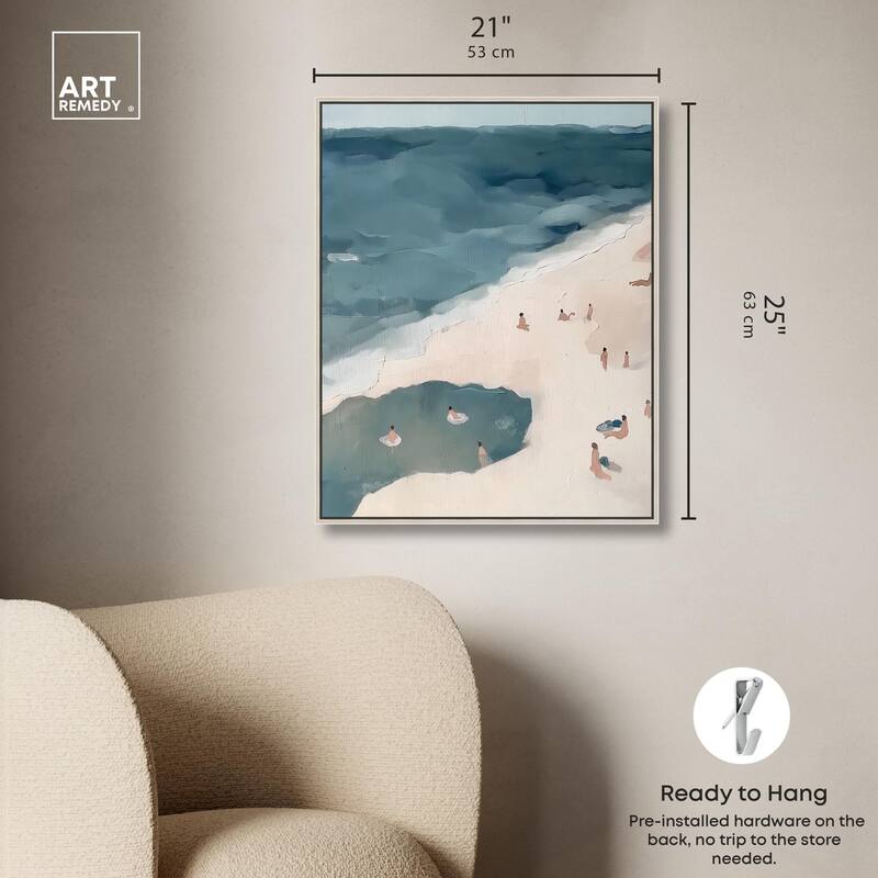 Daydreams by the Sea Canvas by Art Remedy