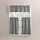 No. 918 Martine Microfiber Semi-Sheer Rod Pocket Kitchen Curtain Valance and Tiers Set