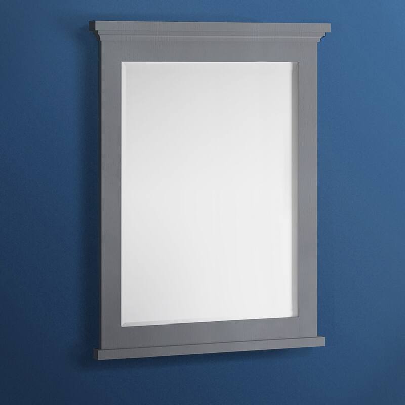 Fresca Cambria 34-13/16" x 30" Framed Bathroom Mirror