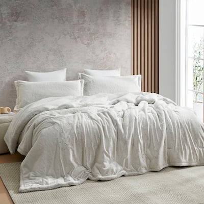 Koala de Albino - Coma Inducer® Oversized Comforter Set - Wallaby White