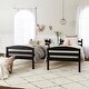 preview thumbnail 54 of 79, Walker Edison Solid Wood Twin Size Bunk Bed with Trundle