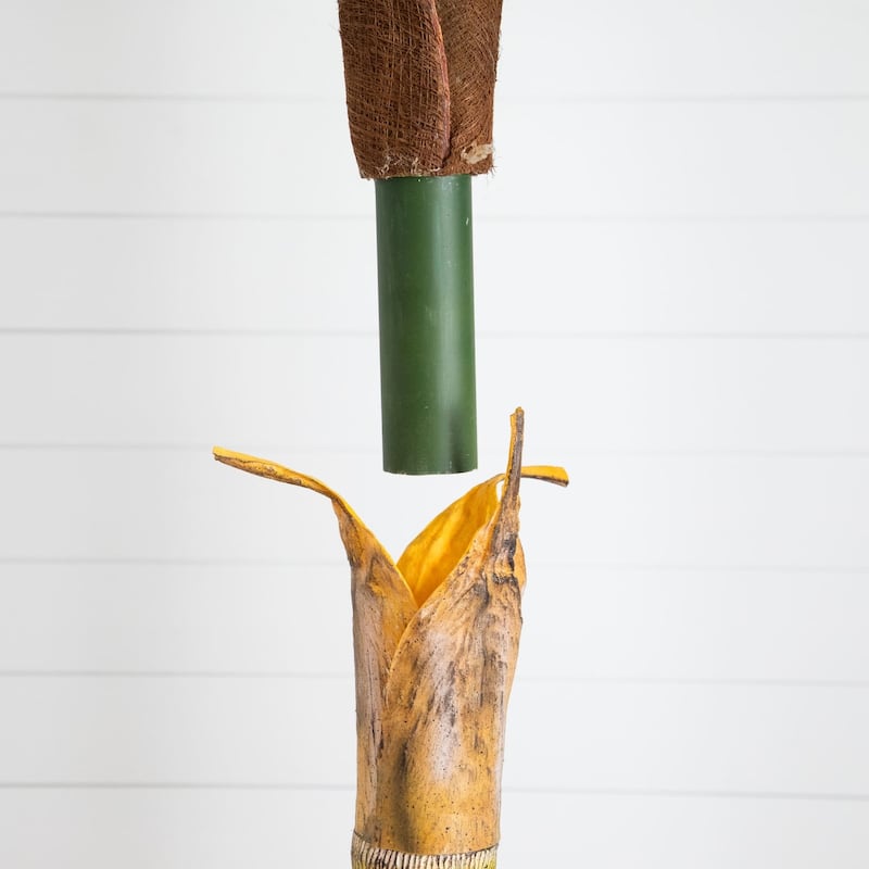 Potted Artificial Coconut Palm Tree - 8'