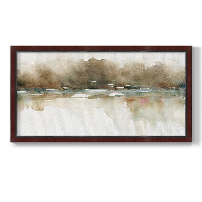 Softer Reflections Premium Framed Canvas- Ready to Hang