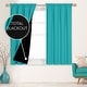 preview thumbnail 95 of 117, Deconovo 100% Full Blackout Double-Layer Rod Pocket Curtains (2 Panels)