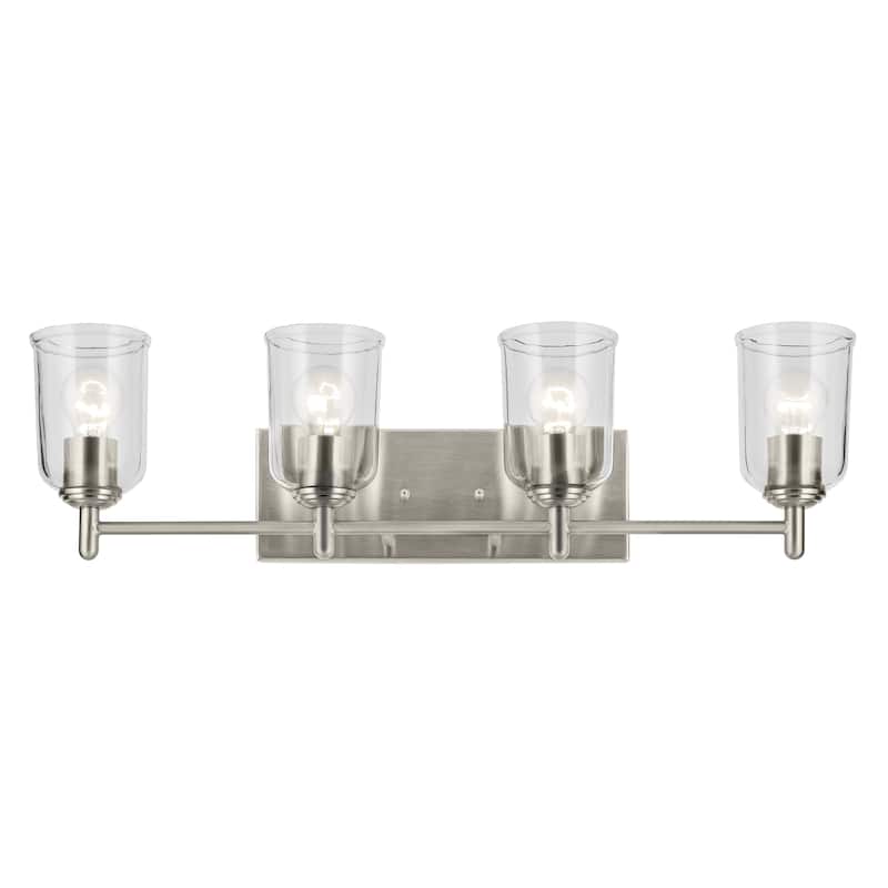 Kichler Lighting Shailene Bathroom Vanity Light with Clear Glass
