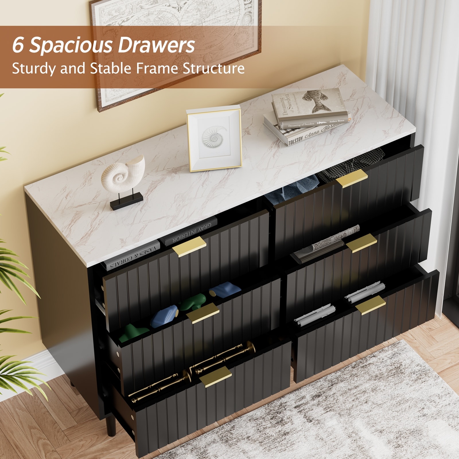 Holford 8 deals drawer double dresser
