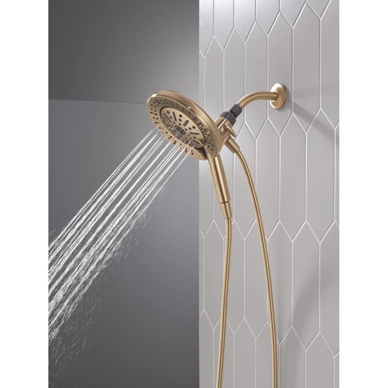 Delta 75655 In2ition 1.75 GPM Multi Function 2-in-1 Shower Head and