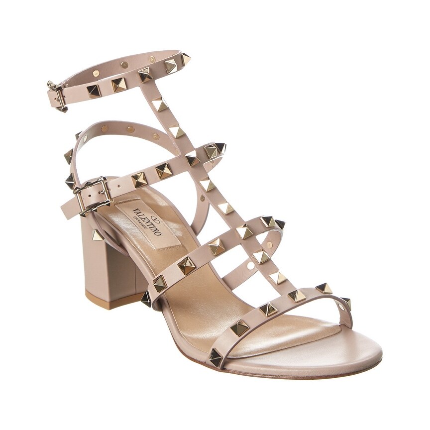 valentino rockstud caged sandal