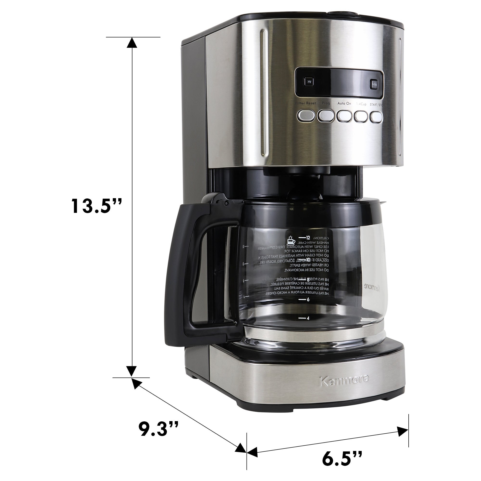 12-Cup Stainless Steel Coffee Maker - Coffee Makers - Presto®