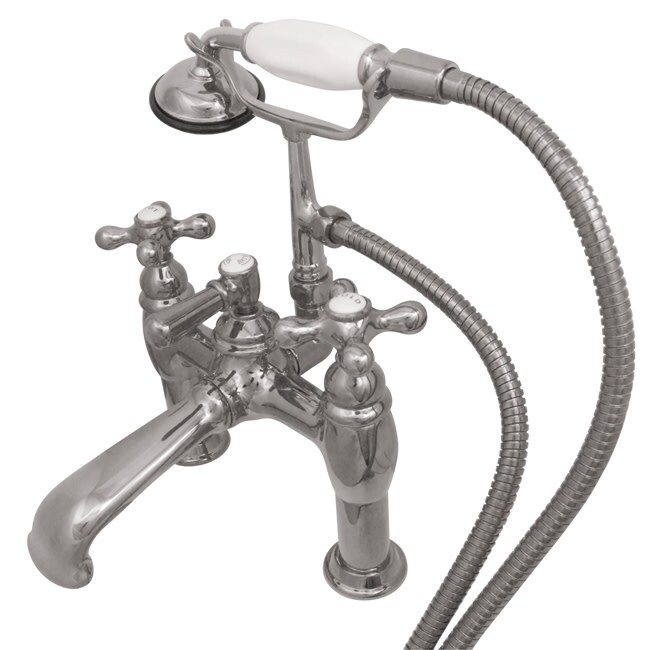 Kingston Brass Vintage Deck Mounted Clawfoot Tub Filler with Personal