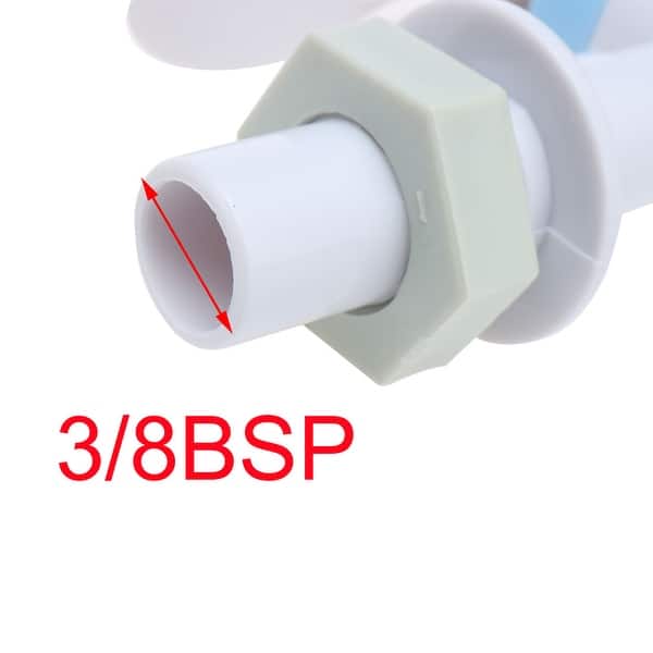 Water Dispenser Spare Part Blue Push Handle White Plastic Faucet