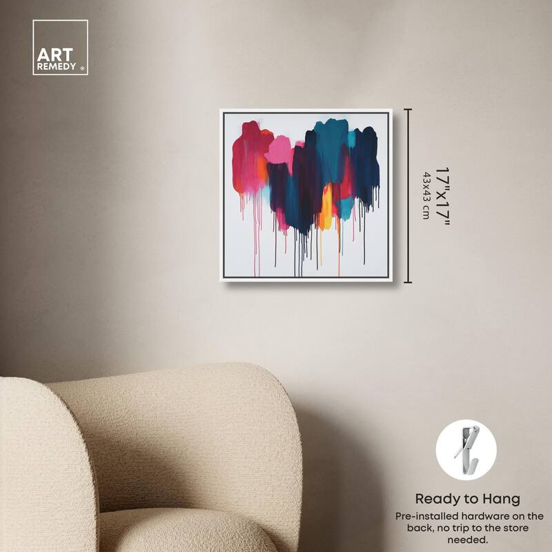 Glacier Color Glide Canvas by Art Remedy