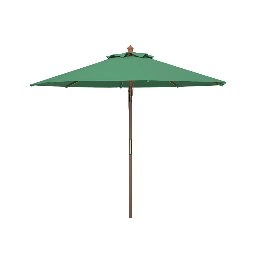 green patio umbrella with stand Funsite Solar Lights, 9ft, 24 LED, Grass Green, Outdoor Umbrella with Push Botton Tilt & Crank, Heavy-Duty, Vented, Ideal for Garden, Backyard & Pool : Patio, Lawn & Garden Create a cool and comfortable spot to entertain guests under an attractive piece of outdoor decor that also provides quality sun protection with this 10 Offset Patio Umbrella Patio Umbrella Aluminum Crank Tilt