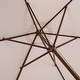 preview thumbnail 23 of 22, SEI Furniture Casandra Round Ribbed Umbrella