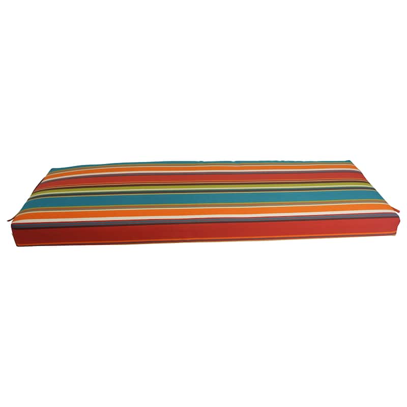 Blazing Needles 54-inch All-Weather Bench Cushion - 54 x 19