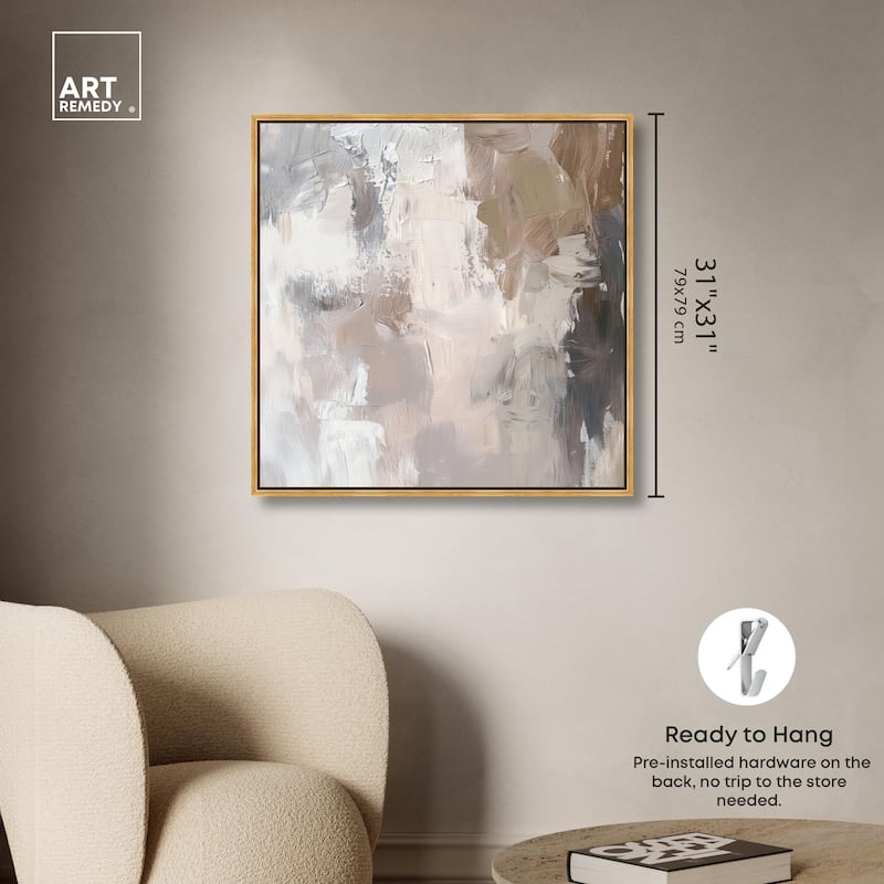 Faded Textured II Canvas by Art Remedy