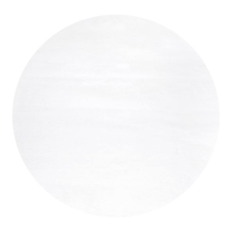 Nuloom Layne Soft Silky Faux Rabbit Fur Area Rug