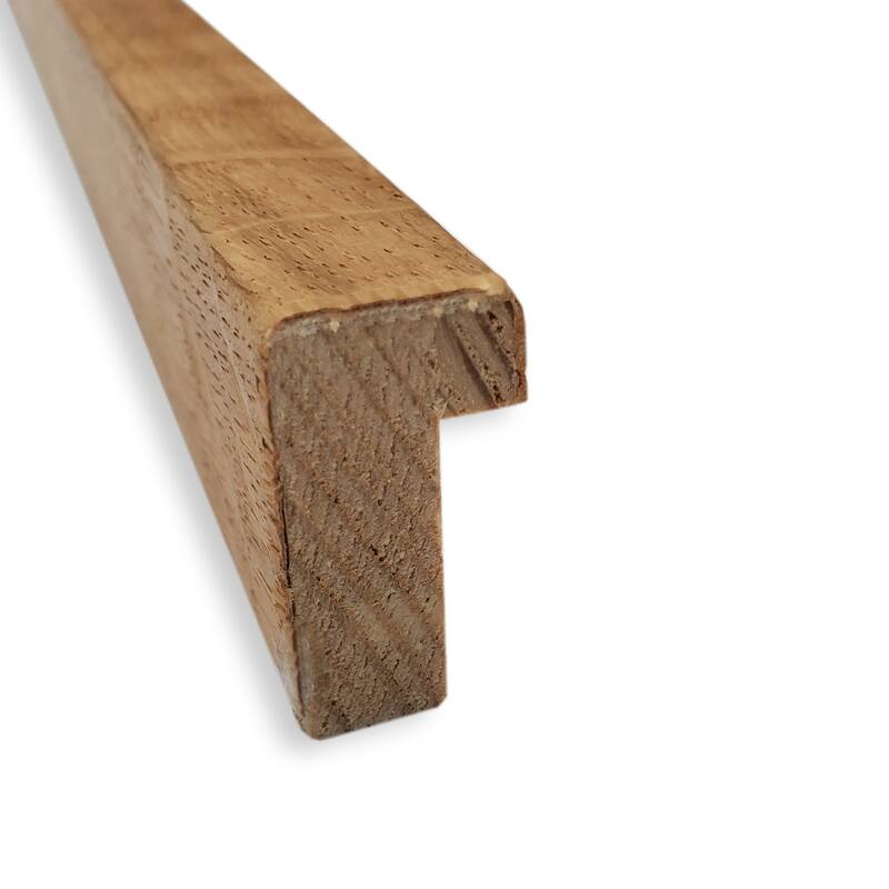 Carlisle Narrow Wood Framed White Corkboard Bulletin Board