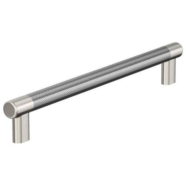 Amerock BP54040 Esquire 12" Center to Center Bar Cabinet Pull - Polished Nickel / Stainless Steel